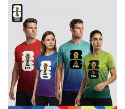 FIFA World Cup 2026™ Unisex Dry-Fit 4pcs Bundle ( S/M/L/XL ) ( MY ONLY )